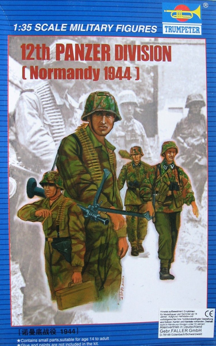 Trumpeter 00401 12th PANZER DIVISION (Normandy 1944) 1/35