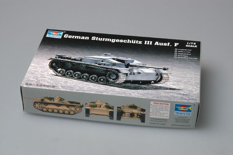 Trumpeter 07259 German Sturmgeschutz III Ausf. F 1/72 – zdjęcie 2