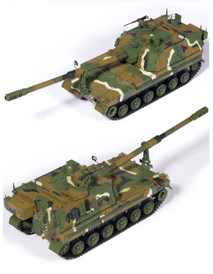 Academy 13561 ROK Army K9A1 155mm Self-Propelled Howitzer 1/35 – zdjęcie 4