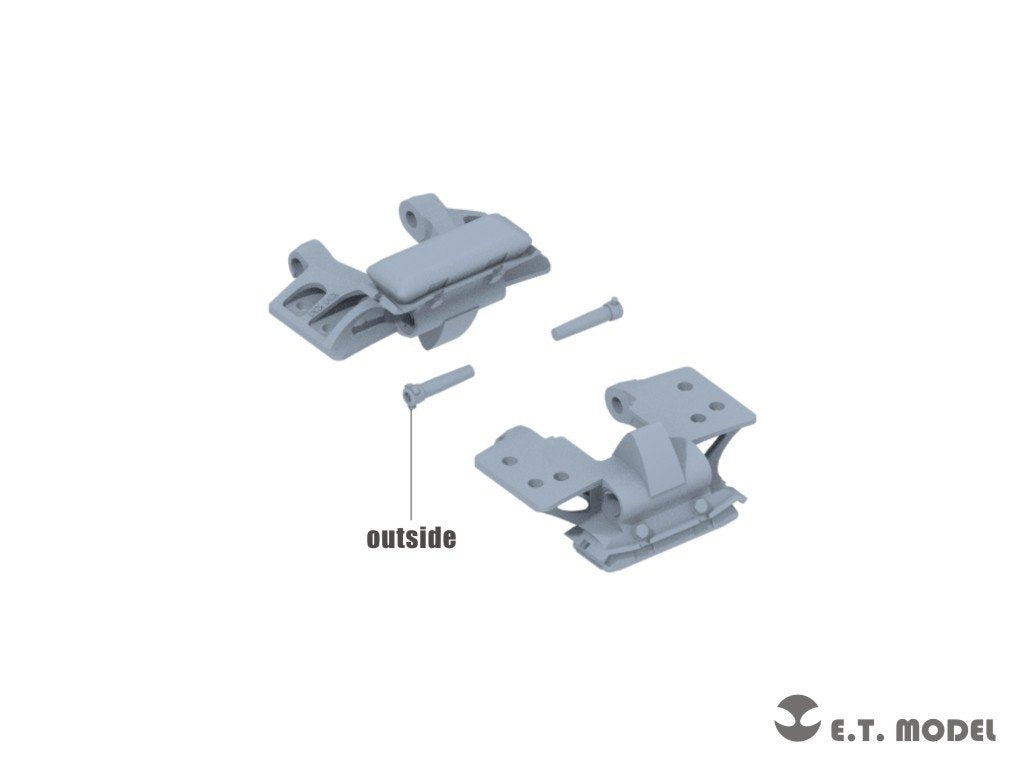 ET Model P35-060 WWII German Sd.Kfz.7(8t) Sprockets &amp;amp; Track links ( 3D Printed ) 1/35 – image 3