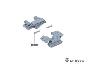 ET Model P35-060 WWII German Sd.Kfz.7(8t) Sprockets &amp;amp; Track links ( 3D Printed ) 1/35 – image 3