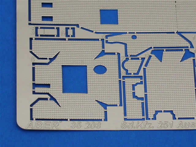 Aber 35208 Armoured personnel carrier Sd.Kfz. 251/1 Ausf. D - vol. 6 - additional set - floor 1/35 – zdjęcie 2