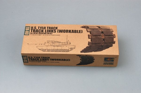 Trumpeter 02033 US T158 track for M1A1/M1A1HA/M1A2 (1/35)
