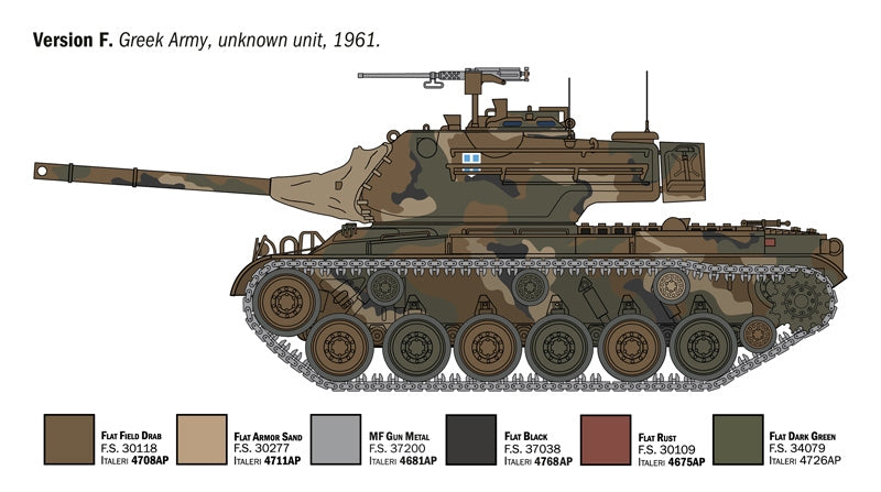 Italeri 6763 M47 Patton (New Parts) 1/35 – zdjęcie 12