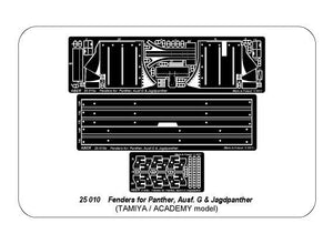 Aber 25010 Fenders for Panther G/Jagdpanther 1/25 – image 17