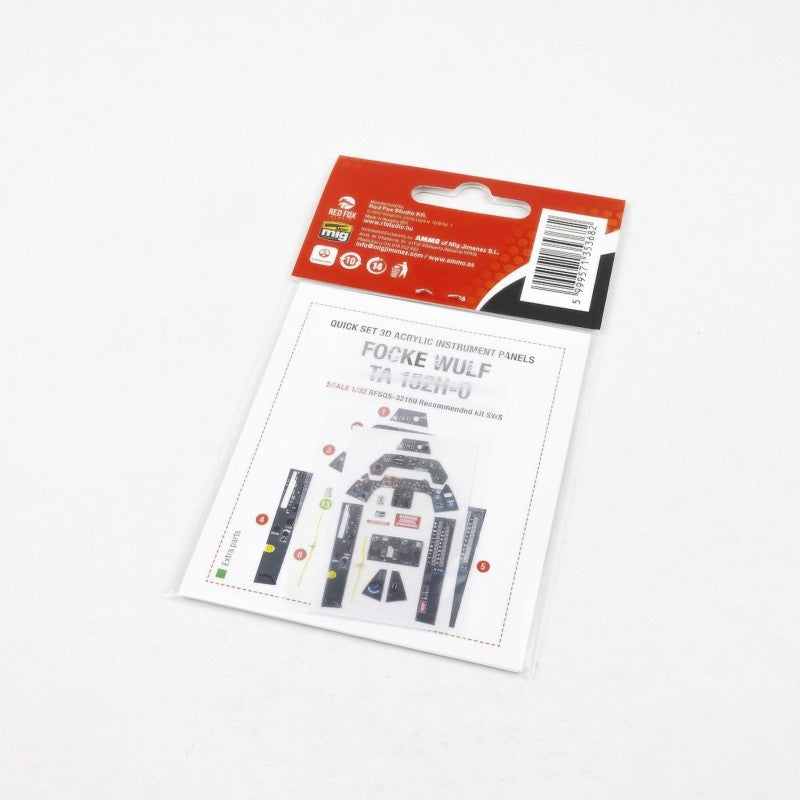 Red Fox Studio QS-32169 Ta 152H-0 for SWS kit 1/32