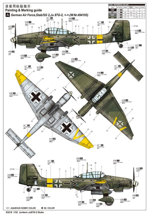 Trumpeter 03218 Junkers Ju 87G-2 Stuka 1/32 – image 4