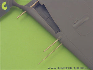 Master AM-48-018 Fw 190 A6 armament set (MG 17 barrel tips, MG 151 barrels, MG 151 fairings) &amp;amp; Pitot Tube (1/48) – image 2