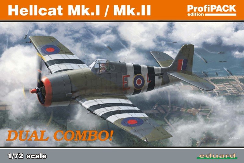 Eduard 7078 Hellcat Mk. I / Mk. II DUAL COMBO 1/72
