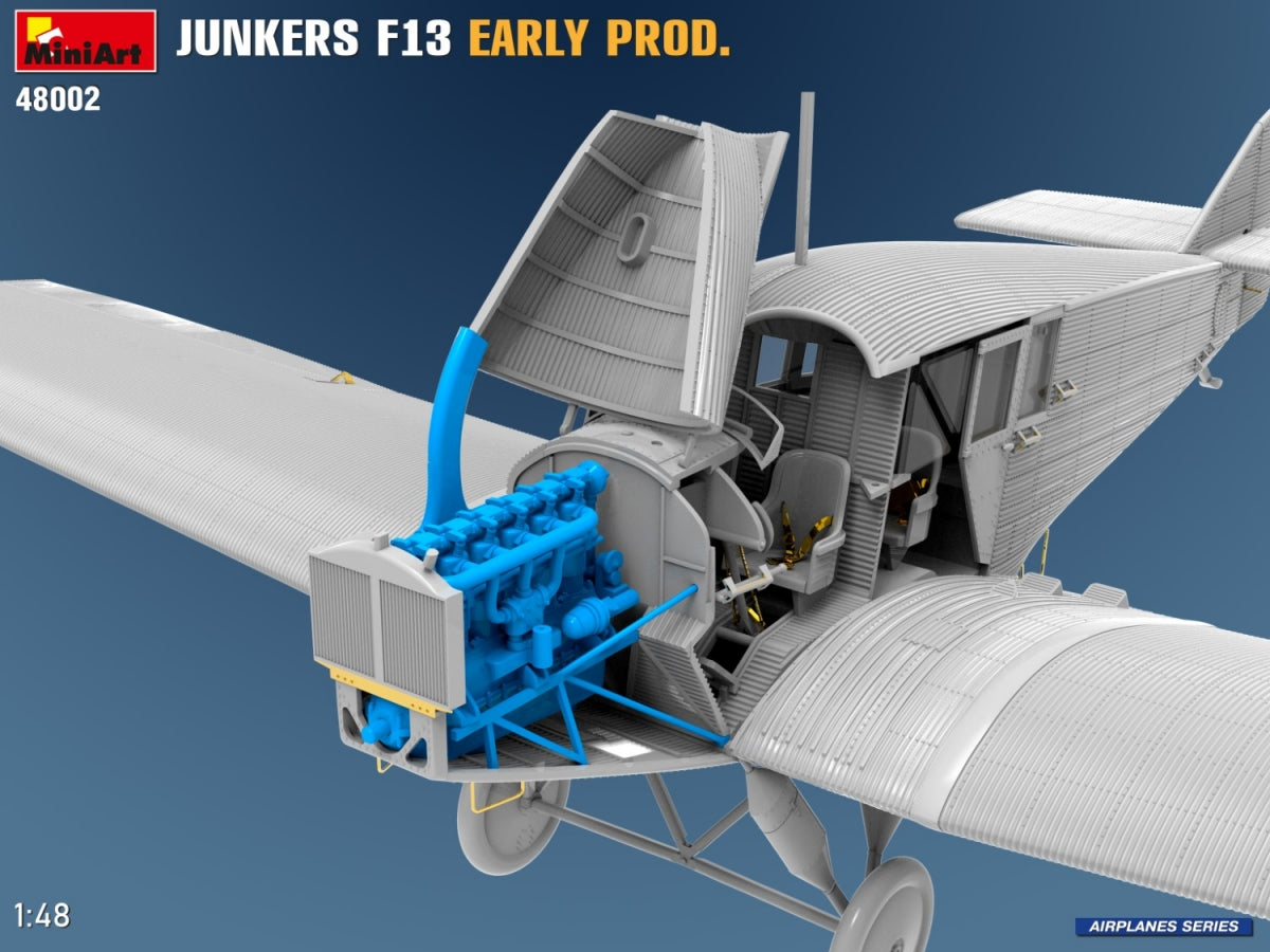 MiniArt 48002 JUNKERS F13. EARLY PROD 1/48 – zdjęcie 18