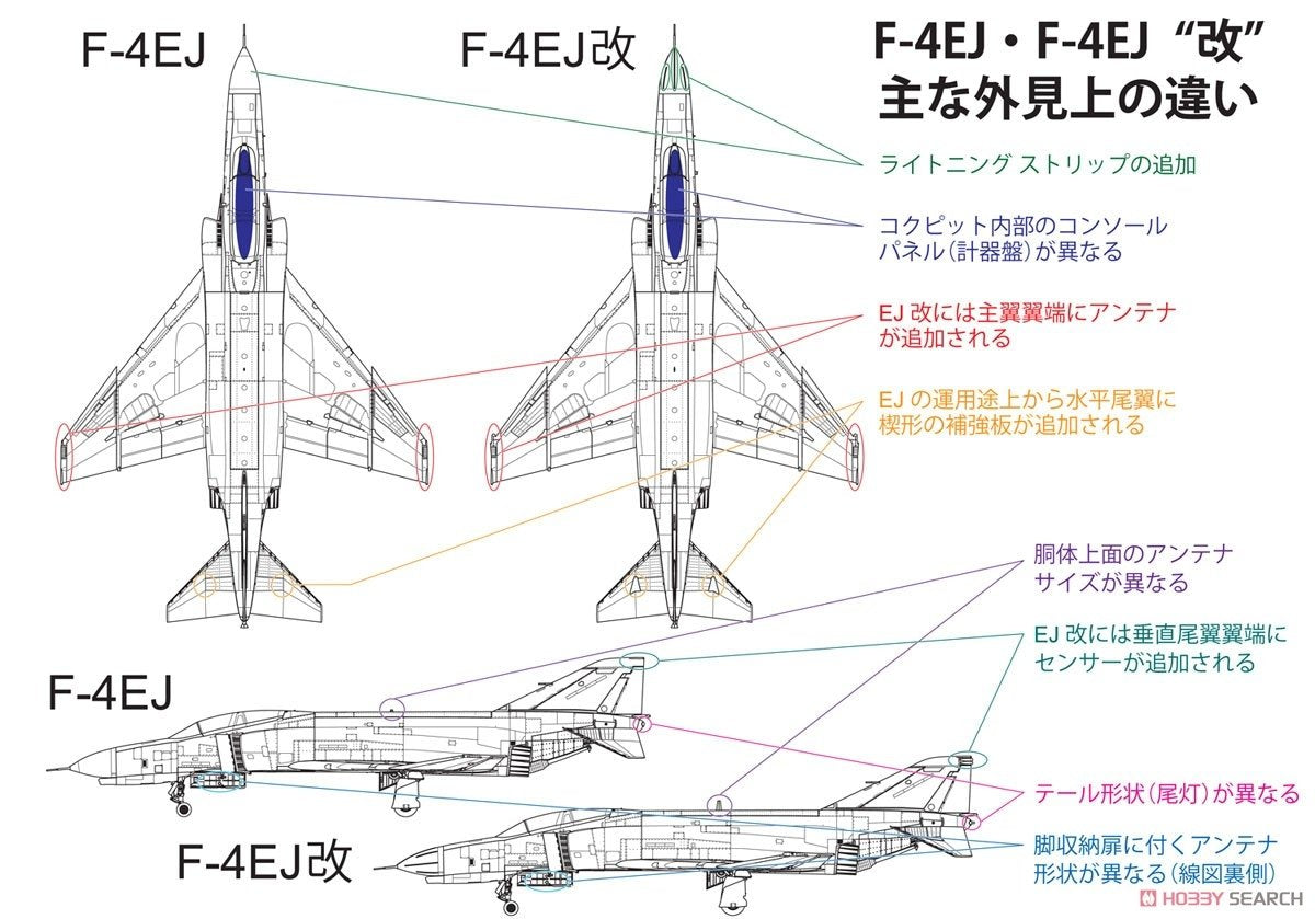 Fine Molds FP37 JASDF F-4EJ Fighter 1/72 – Bild 8