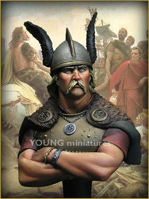 Young Miniatures YH1810 Vercingetorix Gallic Wars, BC 52 1/10