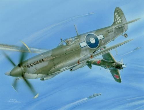 Special Hobby 48052 Supermarine Seafire Mk.III Last Fights Over Pacific 1/48