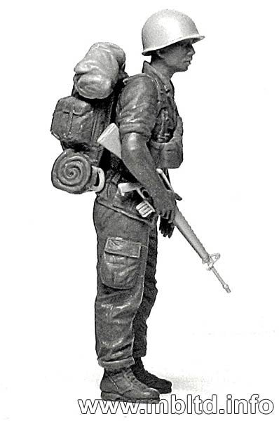 Master Box 3599 US Marines &amp;quot;Patrolling&amp;quot; (Vietnam War series) 1/35 – image 3