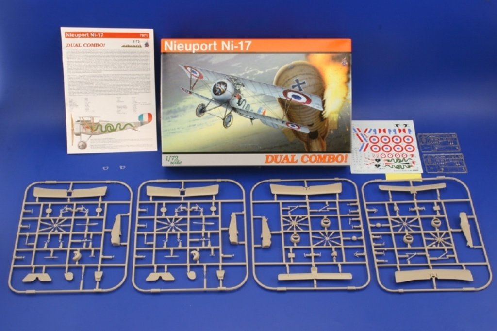Eduard 7071 Nieuport Ni-17 DUAL COMBO 1/72 – zdjęcie 2