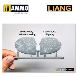 Liang 0006 Salt Weathering Effects Airbrush Stencils (Sparse) – image 4