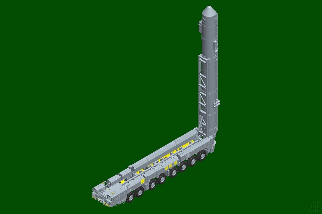 Trumpeter 01082 15U175 TEL of RS-12M1 Topol-M ICBM complex 1/35 – zdjęcie 31