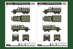 Hobby Boss 83831 US GMC CCKW-352 Steel Cargo Truck 1/35 – zdjęcie 2