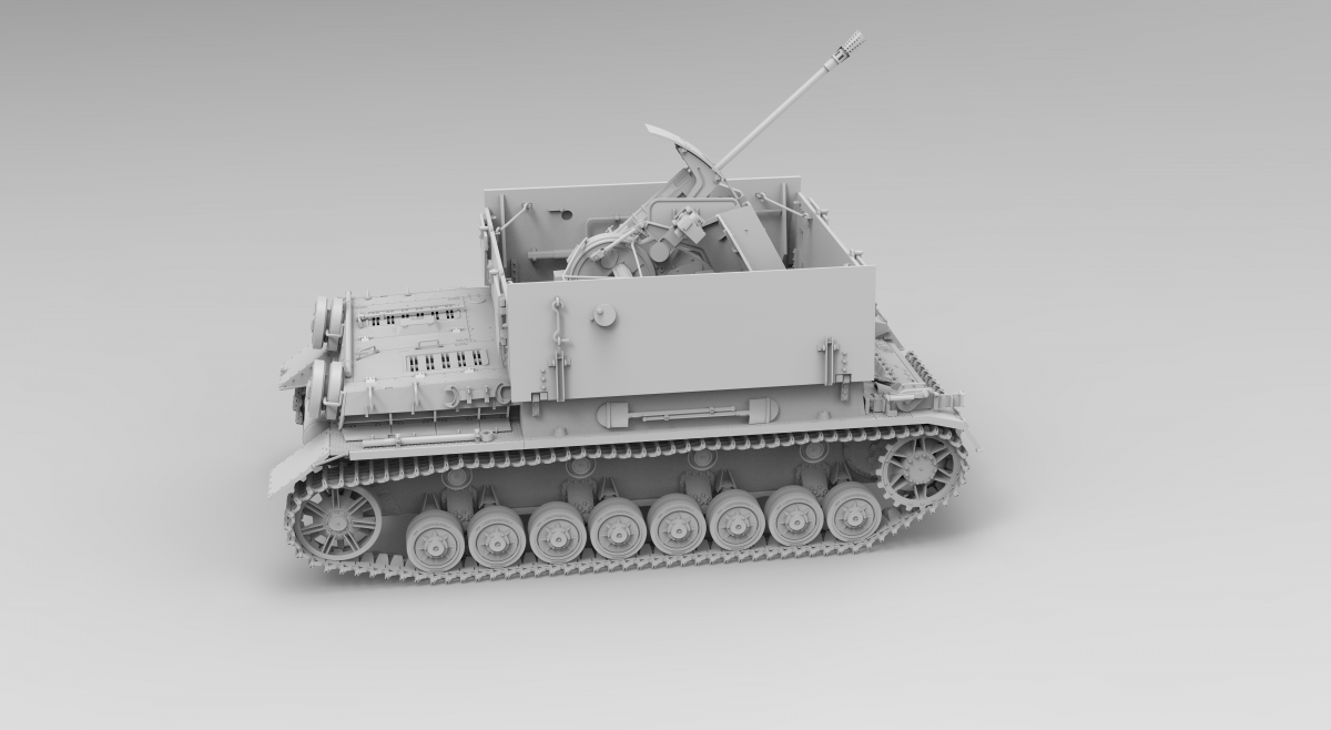 Border Model BT-007 Mobelwagen 3.7cm Flak auf Fgst. Pz.Kpfw. IV (Sf) 1/35 – image 7