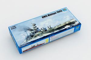 Trumpeter 05799 HMS MALAYA 1943 1/700 – zdjęcie 2