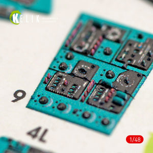 KELIK K48023 MI-24V INTERIOR 3D DECALS FOR ZVEZDA KIT 1/48 – image 4