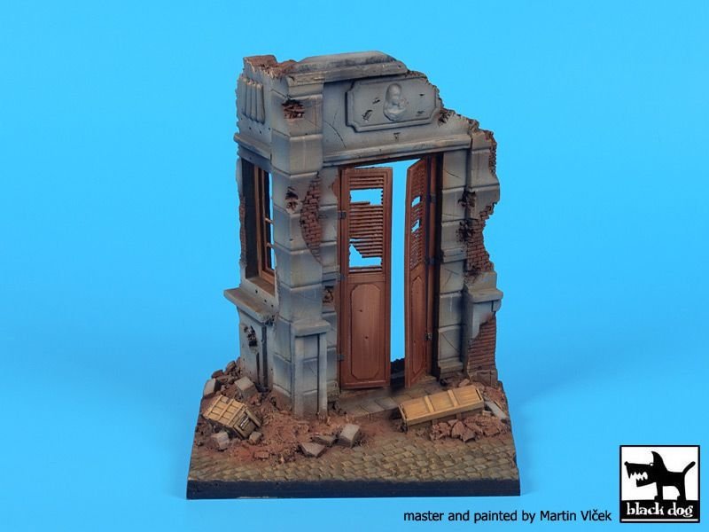 Black Dog D35104 House corner N°6 base 1/35 – zdjęcie 4