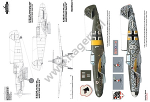 Kagero 7076 Messerschmitt Bf 109 F EN/PL – immagine 5