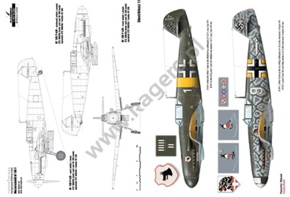 Kagero 7076 Messerschmitt Bf 109 F EN/PL – immagine 5