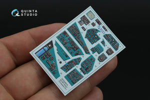 Quinta Studio QDS+48516 Mi-24P Hind-F 3D-Printed coloured Interior on decal paper (Trumpeter) (small version) (with 3D-printed resin parts) 1/48 – zdjęcie 5