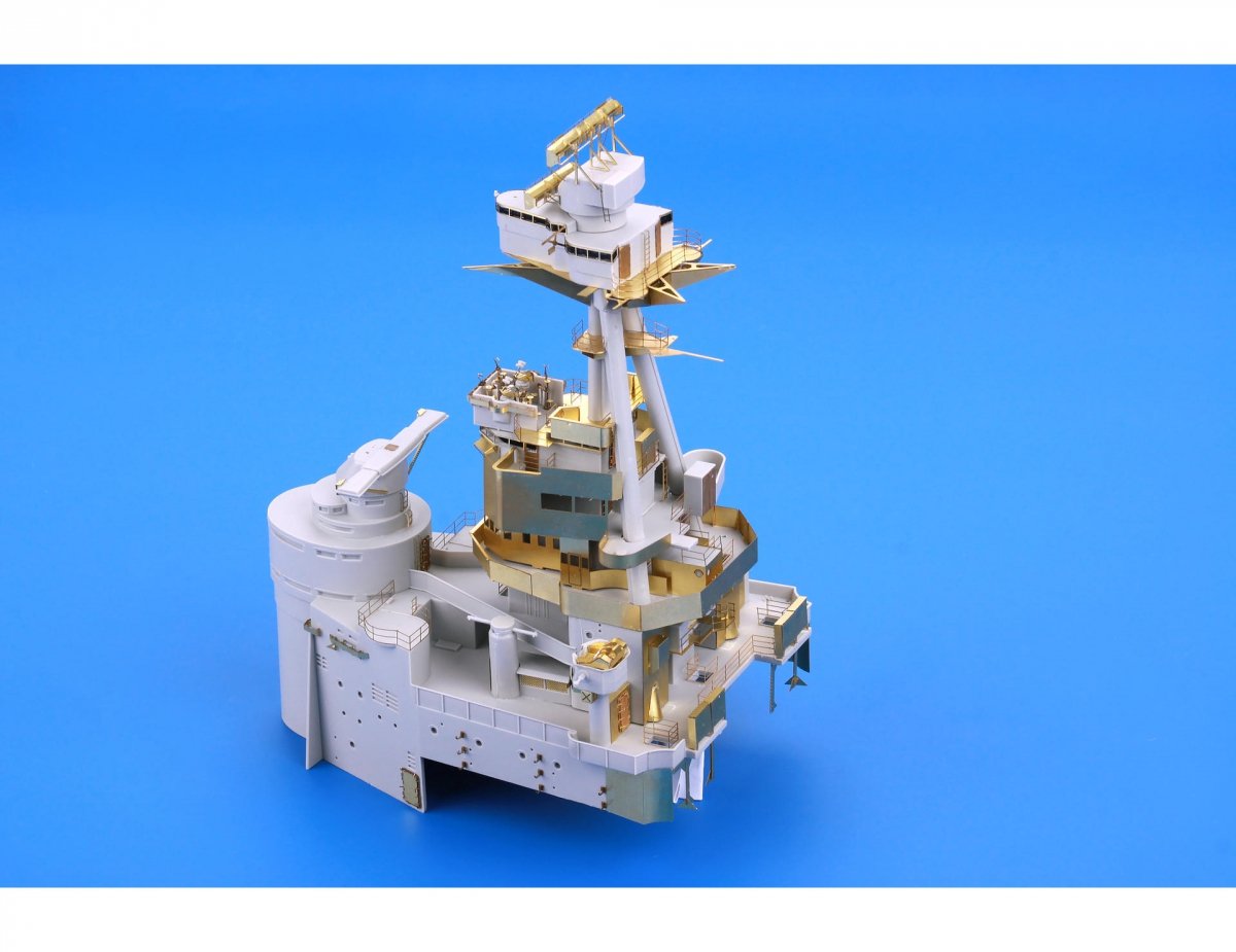 Eduard 53197 HMS Hood pt. 7 main top TRUMPETER 1/200 – zdjęcie 9