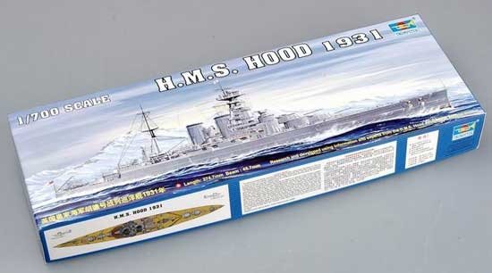 Trumpeter 05741 HMS Hood 1931 1/700 – zdjęcie 2