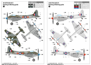 Trumpeter 02894 De Havilland Hornet F.3 – zdjęcie 2