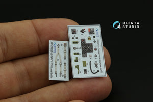 Quinta Studio QD72133 P-40B 3D-Printed colored Interior on decal paper (Airfix) 1/72 – image 12