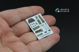 Quinta Studio QDS-72199 Bristol Beaufighter Mk.21 3D-Printed &amp;amp; coloured Interior on decal paper (Hasegawa/MPM) (small version) 1/72 – zdjęcie 3