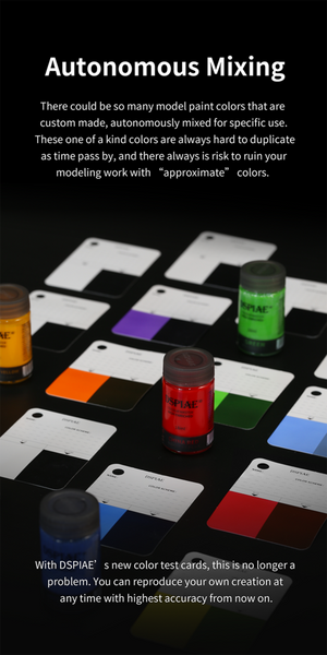 DSPIAE CC-01 Color Test Card Keychain Model Tool – image 7