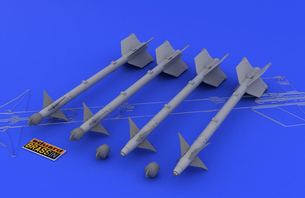 Eduard SIN648106 F-16 armament w/ Maverick missiles KINETIC MODEL 1/48 – image 4