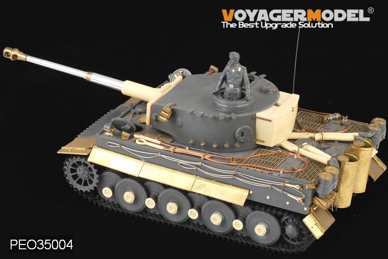 Voyager Model PRO35004 WWII German Tiger I Early/Middle/Late Production 1/35 – zdjęcie 4