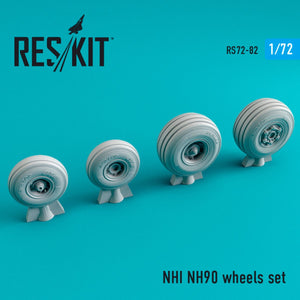 RESKIT RS72-0082 NHI NH90 WHEELS SET 1/72
