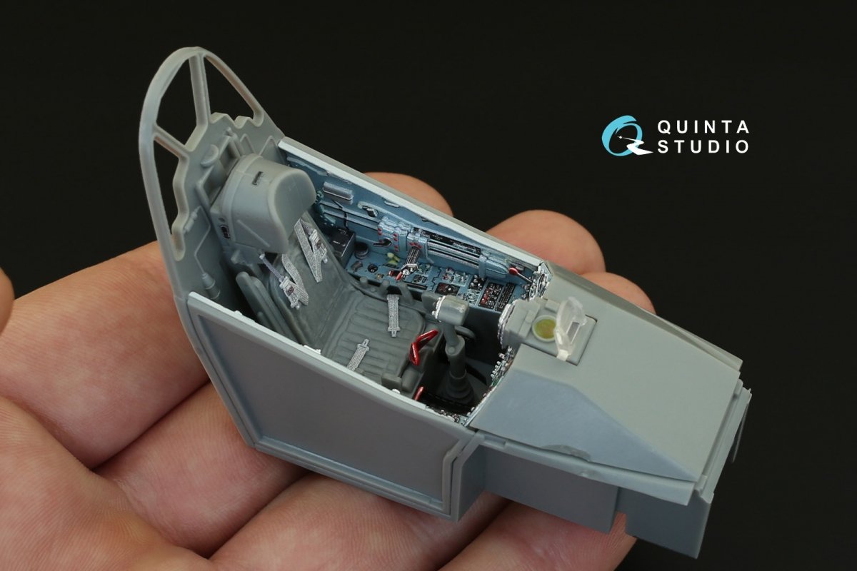 Quinta Studio QD32006 Su-25UB 3D-Printed &amp;amp; coloured Interior on decal paper (for Trumpeter kit) 1/32 – zdjęcie 6