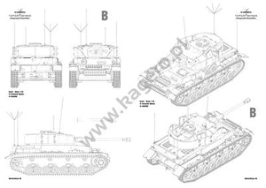 Kagero 7025 Sd.Kfz. 161 Panzer IV Ausf. H/J EN/PL – zdjęcie 2