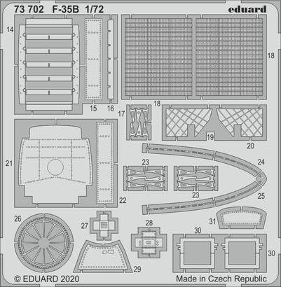 Eduard 73702 F-35B for Italeri 1/72 – image 2