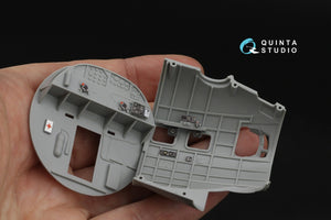 Quinta Studio QD48561 Boeing B-17G 3D-Printed &amp;amp; coloured Interior on decal paper (HK models) 1/48 – immagine 15