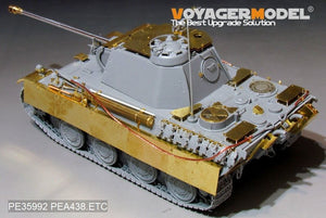 Voyager Model PEA438 WWII German Panther A/G Pz.Rgt.26 Anti Aircraft Armor（For TAKOM 2119/2120/2121) 1/35 – image 7