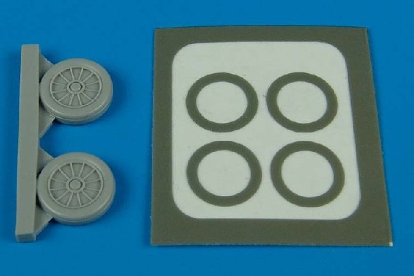 Aires 7238 A-4 Skyhawk wheels & paint masks 1/72 Other