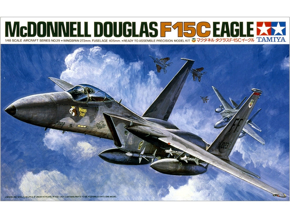 Tamiya 61029 McDonnell Douglas F-15C Eagle 1/48 – zdjęcie 2