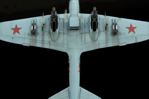 Zvezda 4826 Soviet two-seat attack aircraft IL-2 shturmovik (mod.1943) 1/48 – zdjęcie 6