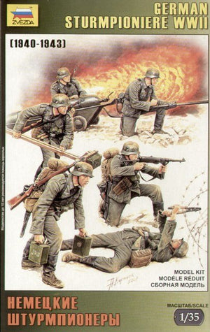 Zvezda 3613 WWII German Sturmpioniere 1/35