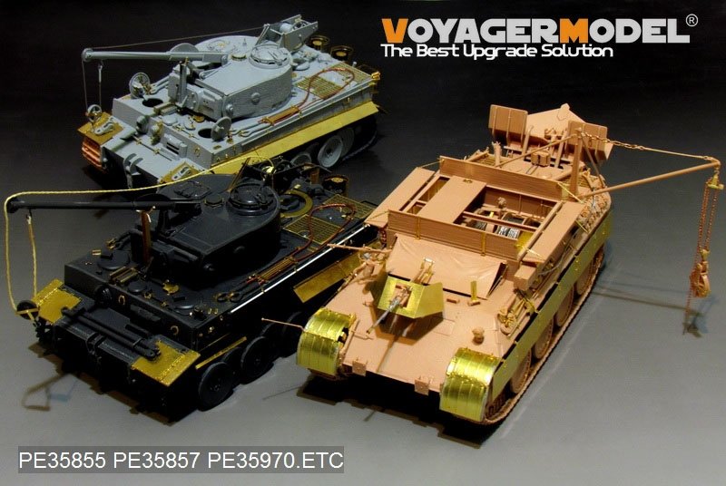 Voyager Model PE35970 WWII German Bergepanther Ausf.A (Late type,Panther G tool holders) Basic For MENG SS-015 1/35 – image 23