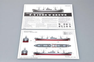 Trumpeter 05308 S.S JOHN W BROWN 1/350 – immagine 2