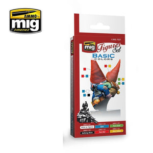 Ammo of Mig 7027 BASIC COLORS SET FOR FIGURES – Bild 2